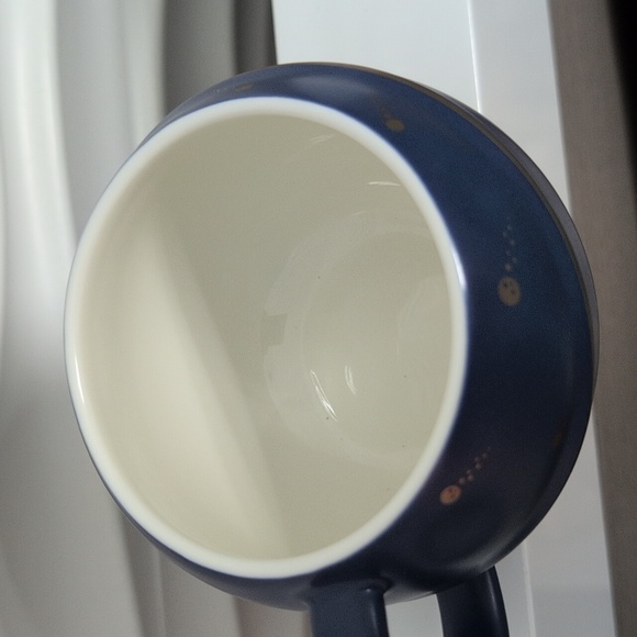 Blue Ceramic Space Travel Mug Cup Planets Solar System, Kids Cup Soup - Picture 6 of 9